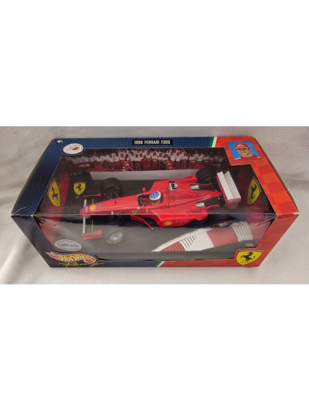 Very Rare Hot Wheels 1/18 Ferrari F1 F300 #3 Michael Schumacher 1998 1 of 2000